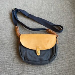 Zara girls navy crossbody bag